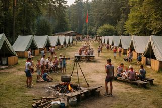 Takhle jsme za socialismu jezdili na tábor: Nástup u vlajky, pionýrský šátek a chuť spáleného oběda - Médium.cz